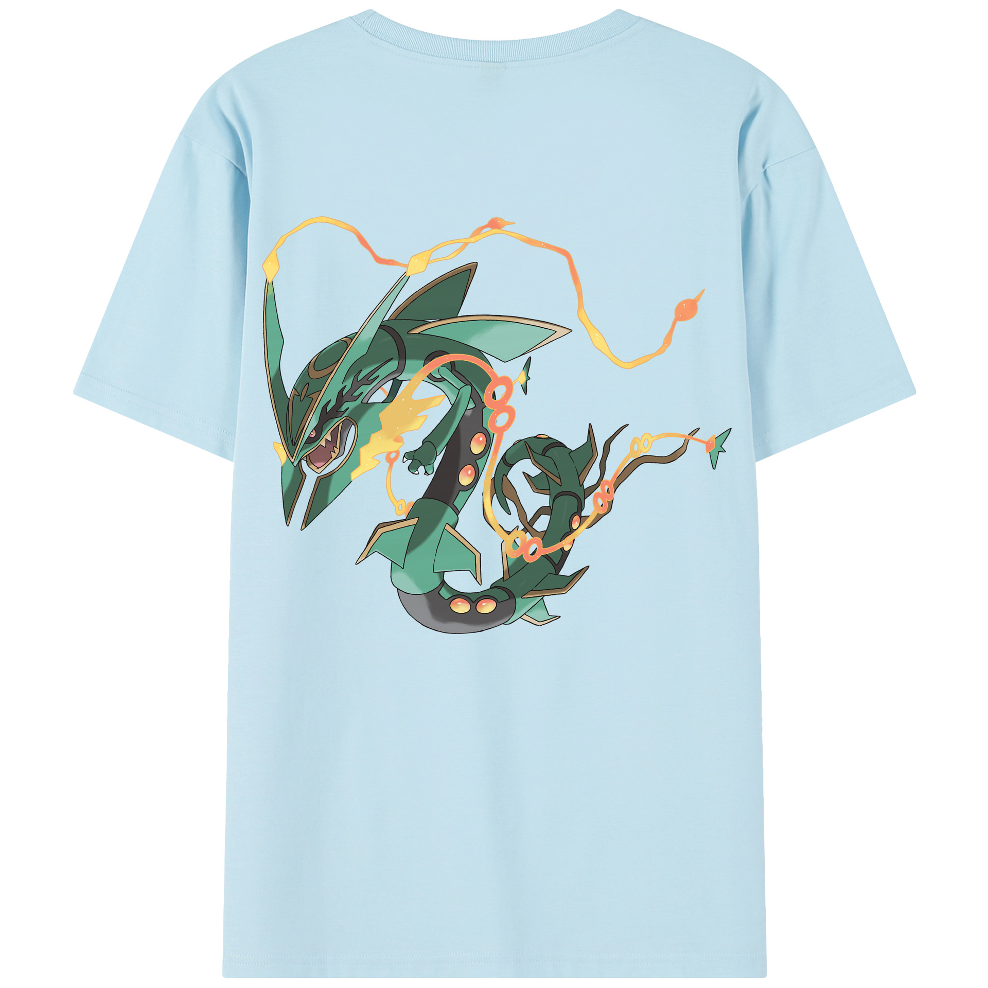 （画像用） ポケットモンスター Pokémon 綿100％半袖Tシャツ（背面プリント）